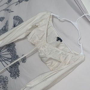 Size small Kendall and Kylie cropped/ off shoulder